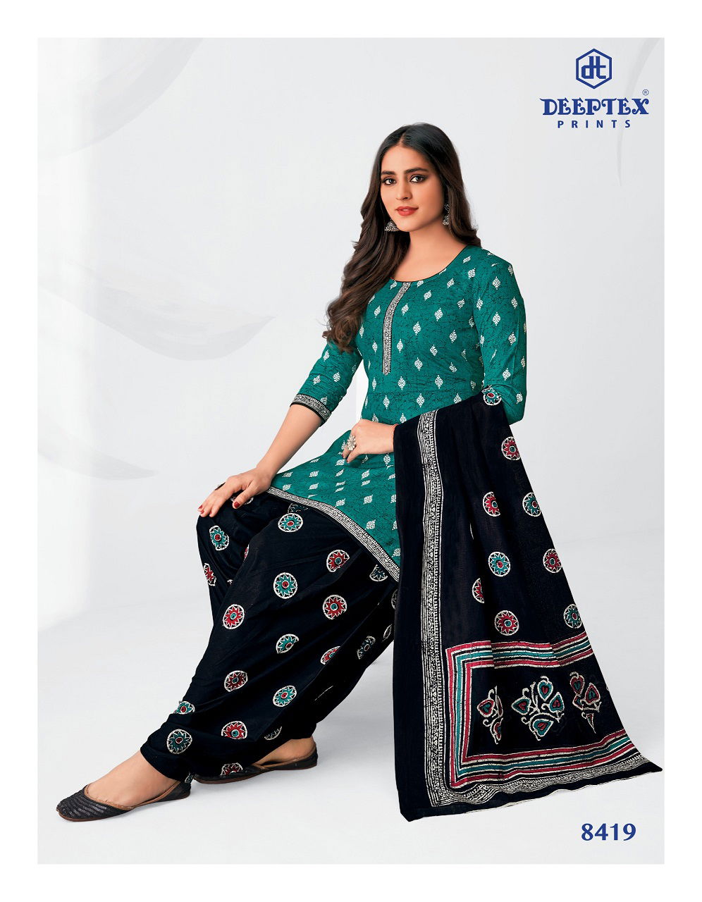Deeptex Miss India Vol 84 Printed Cotton Dress Material Wholesale Shop In India
